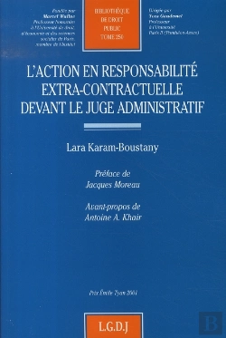Bertrand.pt - L'Action En Responsabilité Extra-Contractuelle Devant Le Juge Administratif Français