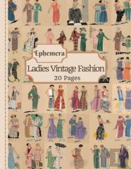 Ladies Vintage Fashion Ephemera