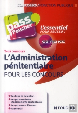 Bertrand.pt - L'Administration Pénitentiaire Pour Les Concours