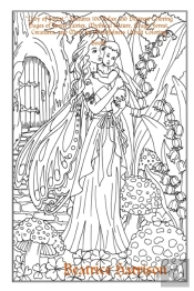 'Lady Of Forest:' Features 100 Relax And Destress Coloring Pages Of Forest Fairies, Mythical Nature, Magic Forest, Creatures, And More For Mindfulness (Adult Coloring Book)