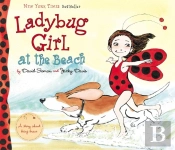 Ladybug Girl At The Beach