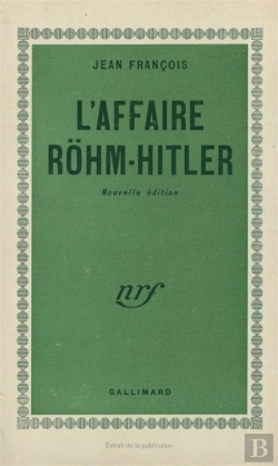 Bertrand.pt - L'Affaire Rohm-Hitler