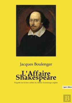 Bertrand.pt - L'Affaire Shakespeare : Enquête Sur La Face Cachée Du Célèbre Dramaturge Anglais