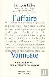 L'Affaire Vanneste : La Mise À Mort De La Liberté D'Opinion