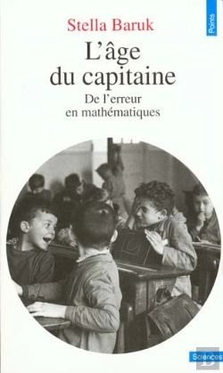 Bertrand.pt - L'Age Du Capitaine ; De L'Erreur En Mathematique