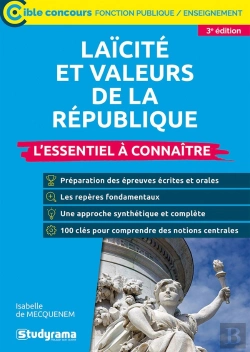 Bertrand.pt - Laïcité Et Valeurs De La République : L'Essentiel À Connaître ; Catégories A Et B (3e Édition)
