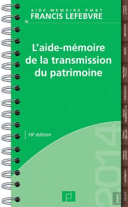 Bertrand.pt - L'Aide-Memoire De La Transmission Du Patrimoine