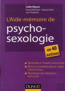 Bertrand.pt - L'Aide-Mémoire De Psychosexologie En 40 Notions