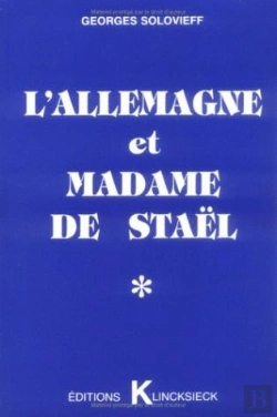 Bertrand.pt - L'Allemagne Et Madame De Staël : En Marge D'Un « Évènement »
