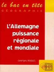L'Allemagne ; Puissance Regionale Et Puissance Mondiale