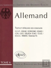 L'Allemand Tome 6 Épreuves 84/89