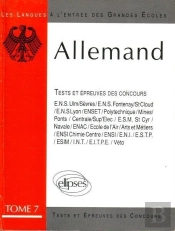 L'Allemand Tome 7 Épreuves 84/89