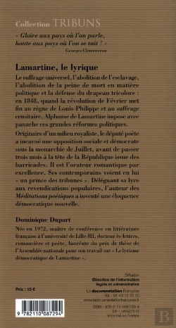 Bertrand.pt - Lamartine ; Le Lyrique