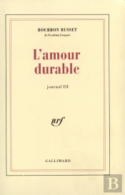 L'Amour Durable ; Journal Tome 3