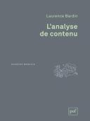 L'Analyse De Contenu (2e Édition)
