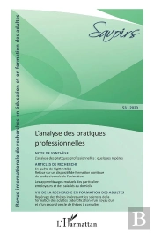 L'Analyse Des Pratiques Professionnelles T.53