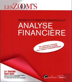 Bertrand.pt - L'Analyse Financiere, 27eme Edition - Analyse De L'Activite Et Du Risque D'Exploitation - Analyse Fo