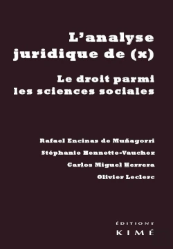 Bertrand.pt - L'Analyse Juridique De (X) ; Le Droit Parmi Les Sciences Sociales