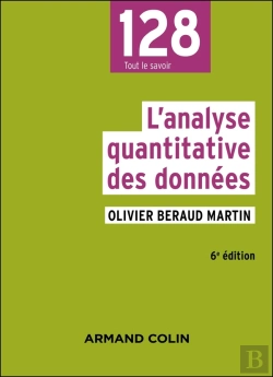 Bertrand.pt - L'Analyse Quantitative Des Données (6e Édition)