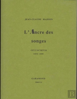 Bertrand.pt - L'Ancre Des Songes (Opus Incertum, 1979-1999)