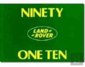 Land Rover 90 And 110 Handbook