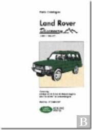 Land Rover Discovery Parts Catalogue 1989-1998 My