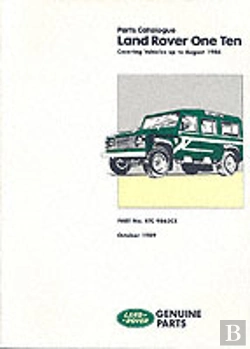 Bertrand.pt - Land Rover One Ten Parts Catalogueup To August 1986
