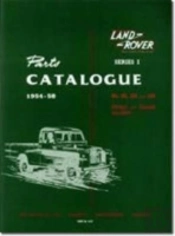 Land Rover Series 1 Parts Catalogues 1954-58