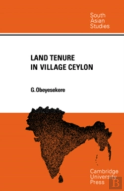 Bertrand.pt - Land Tenure In Village Ceylon