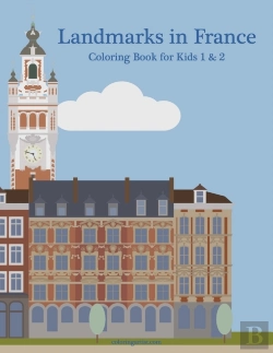 Bertrand.pt - Landmarks In France Coloring Book For Kids 1 & 2