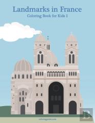 Landmarks In France Coloring Book For Kids 1