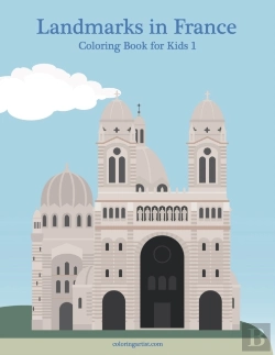 Bertrand.pt - Landmarks In France Coloring Book For Kids 1