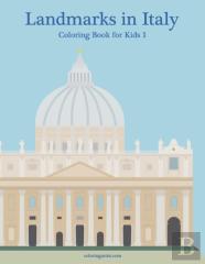 Landmarks In Italy Coloring Book For Kids 1