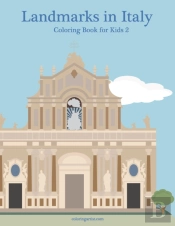 Landmarks In Italy Coloring Book For Kids 2