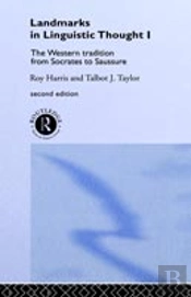 Landmarks In Linguistic Thought Volume I