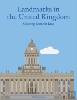 Bertrand.pt - Landmarks In The United Kingdom Coloring Book For Kids
