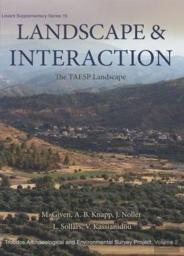 Landscape And Interaction, Troodos Survey Vol 2