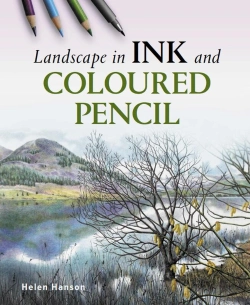 Bertrand.pt - Landscape In Ink And Coloured Pencil