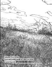 Landscape Prairie Concepts Black White Monochrome Art Prints In A Book By Artist Grace Divine