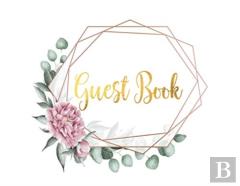 Landscape Wedding Guest Book (Hardback Cover)
