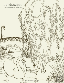 Bertrand.pt - Landscapes Coloring Book For Grown-Ups 1