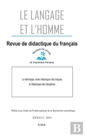 Langage Et L'Homme Xxxxv 2 Stereotype Entre Didactiques Des Langues Et Didactiques Des Disciplines
