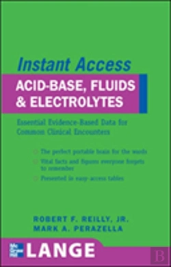 Bertrand.pt - Lange Instant Access Acid-Base, Fluids, And Electrolytes