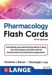 Lange Pharmacology Flash Cards, Fifth Edition