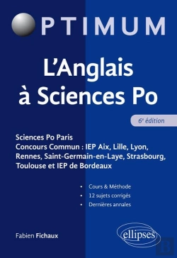 Bertrand.pt - L'Anglais À Sciences Po (6e Édition)