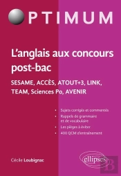 L'Anglais Aux Concours Post-Bac