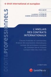 L'Anglais Des Contrats Internationaux (3e Édition)