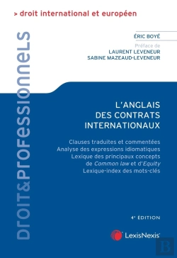 Bertrand.pt - L'Anglais Des Contrats Internationaux