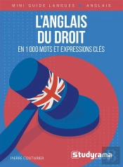 L'Anglais Du Droit En 1000 Mots Et Expressions Clés