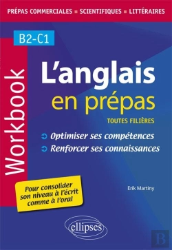 Bertrand.pt - L'Anglais En Prépas Toutes Filières ; Workbook ; B2-C1